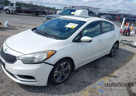 2014 Kia Forte Ex из США, поврежденный, VIN KNAFZ4A82E5069176